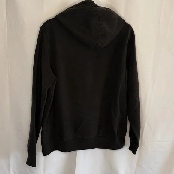 Hollister Men's Classic Logo Pocket Hoodie Sweatshirt - Black - Large - Picture 5 of 7